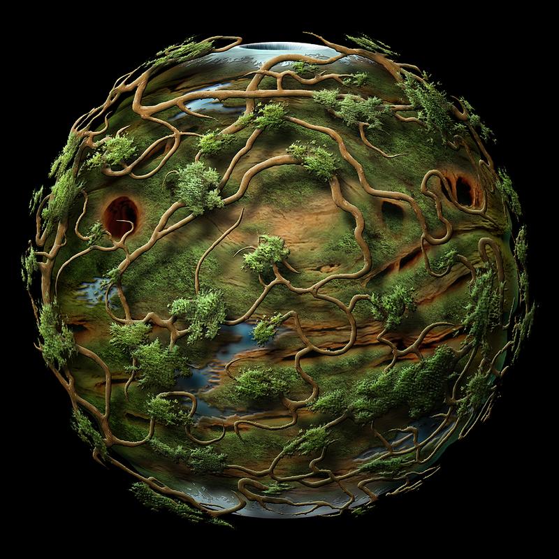 Ryzom MMORPG scene showing high-quality 3D game art production demonstrating the quality level achievable through professional outsourcing