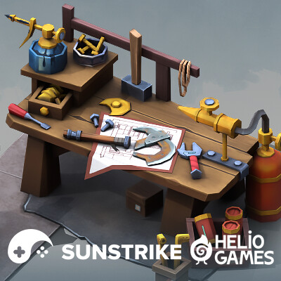 Professional 2D game asset production from SunStrike Studios - volume art deliverables with consistent quality across multiple assets demonstrate the pipeline capability to look for when selecting a studio