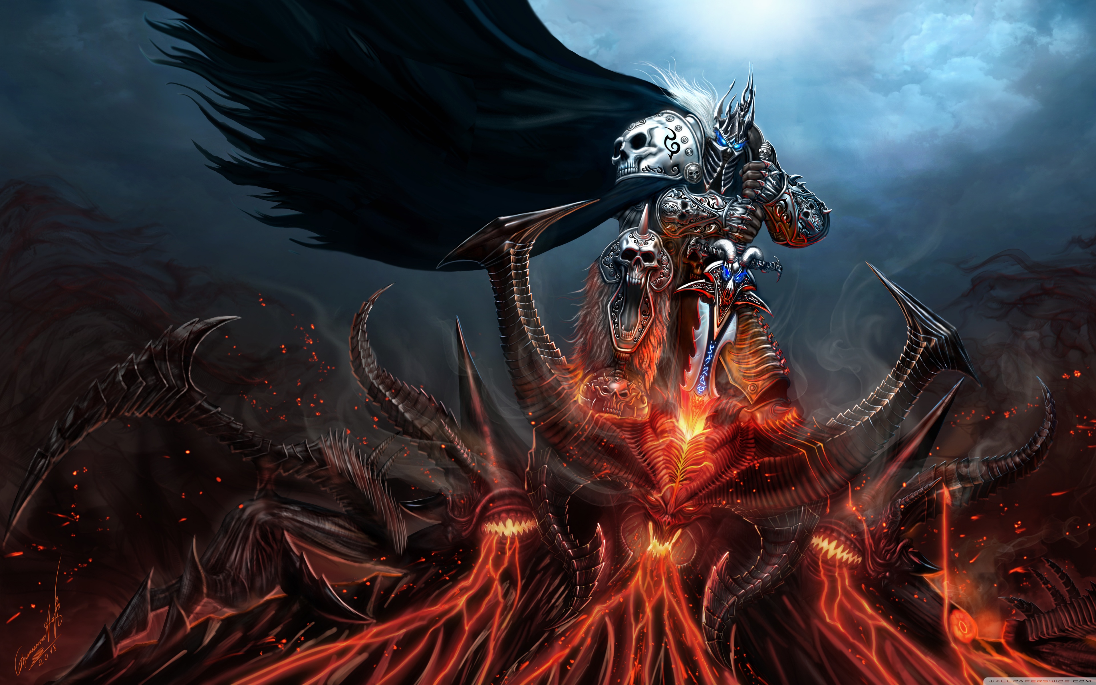 Diablo IV promotional art - the high production standard that structured milestone reviews and proper quality control consistently deliver in professional game art outsourcing