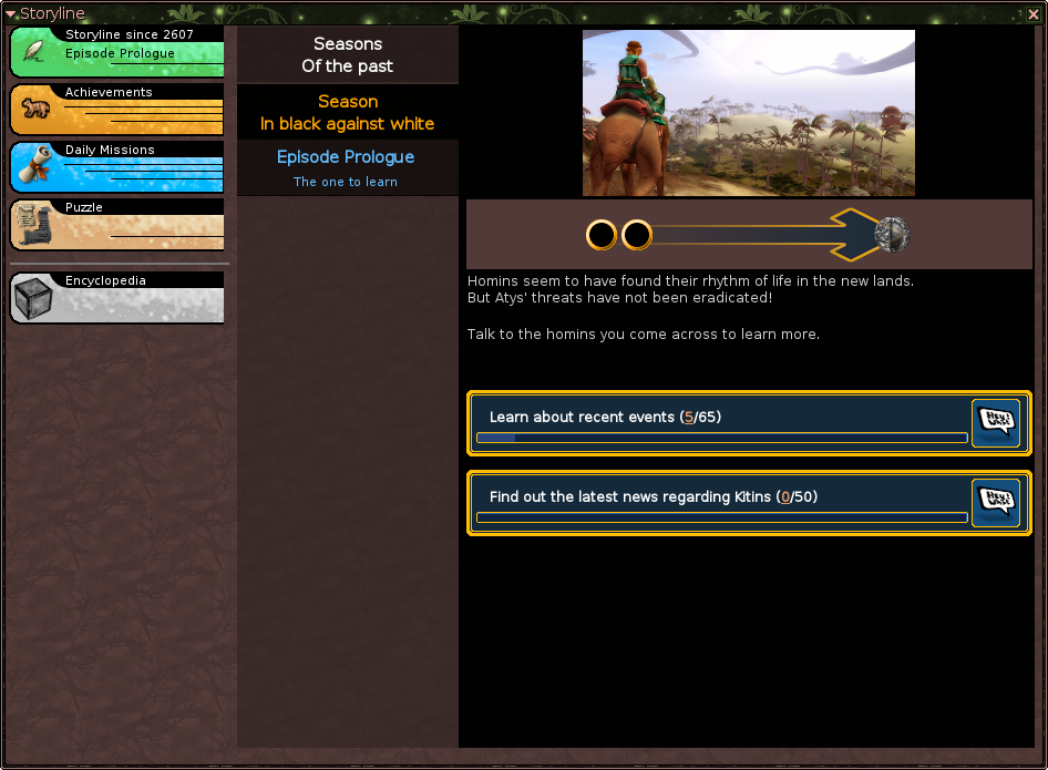 Ryzom game interface showing professional game UI design with consistent visual language across multiple HUD elements and windows