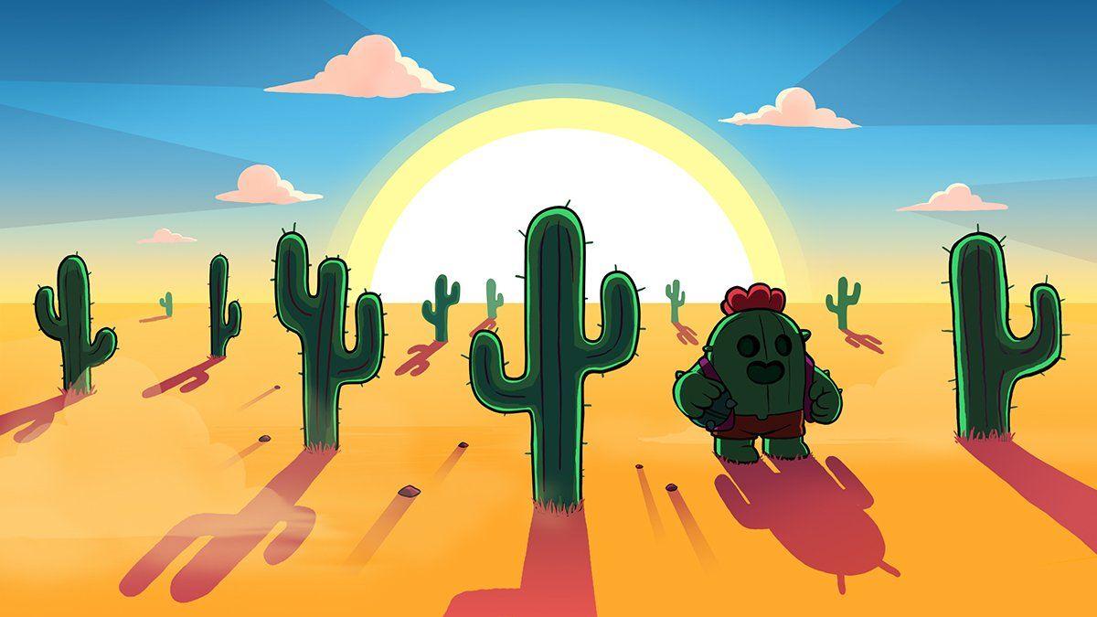 Brawl Stars promotional art - bold character design and vibrant visual style of the kind that drives strong performance in mobile game Instagram advertising