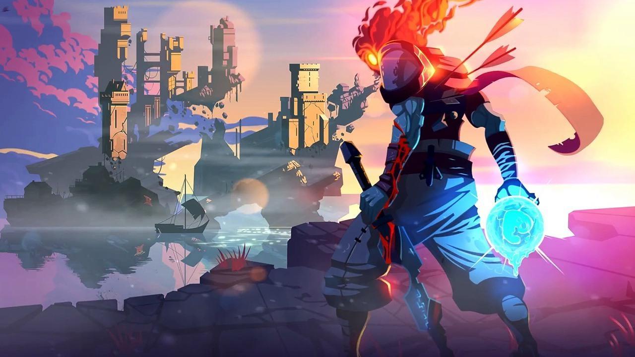 Dead Cells pixel art - detailed environment and character design demonstrating the professional quality and visual richness achievable in outsourced pixel art production