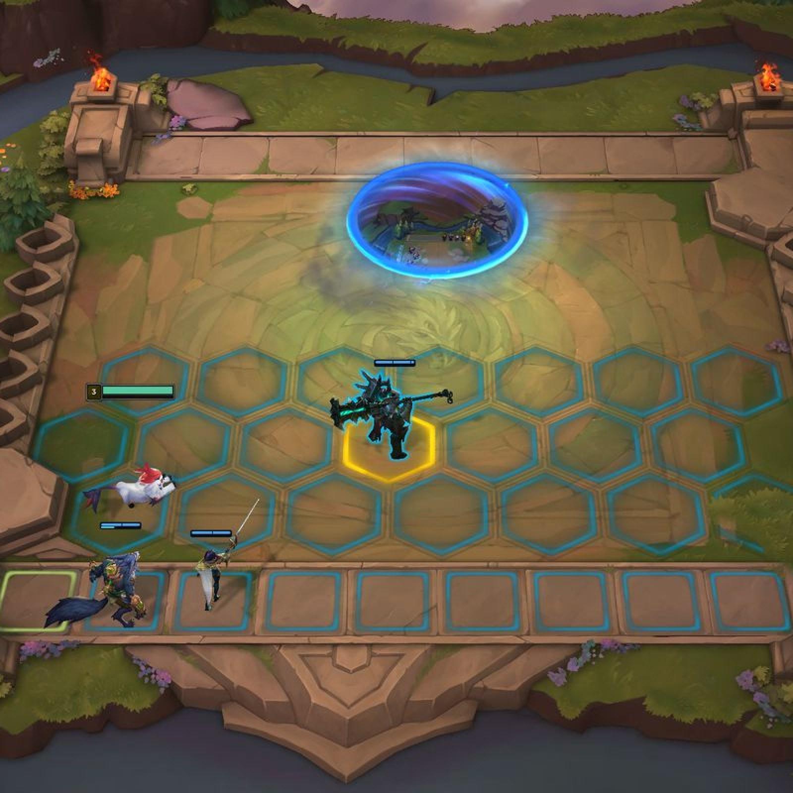 Teamfight Tactics character lineup - stylized character roster demonstrating consistent design language, proportion control, and visual identity across multiple characters