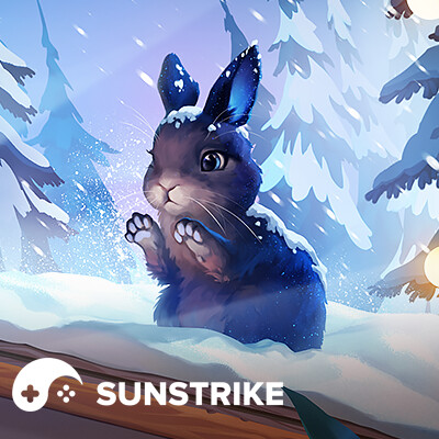 Polished 2D game illustration from SunStrike Studios - demonstrating the visual impact and brand personality that high-quality game art contributes to advertising creative